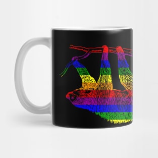 Gay Pride sloth Mug